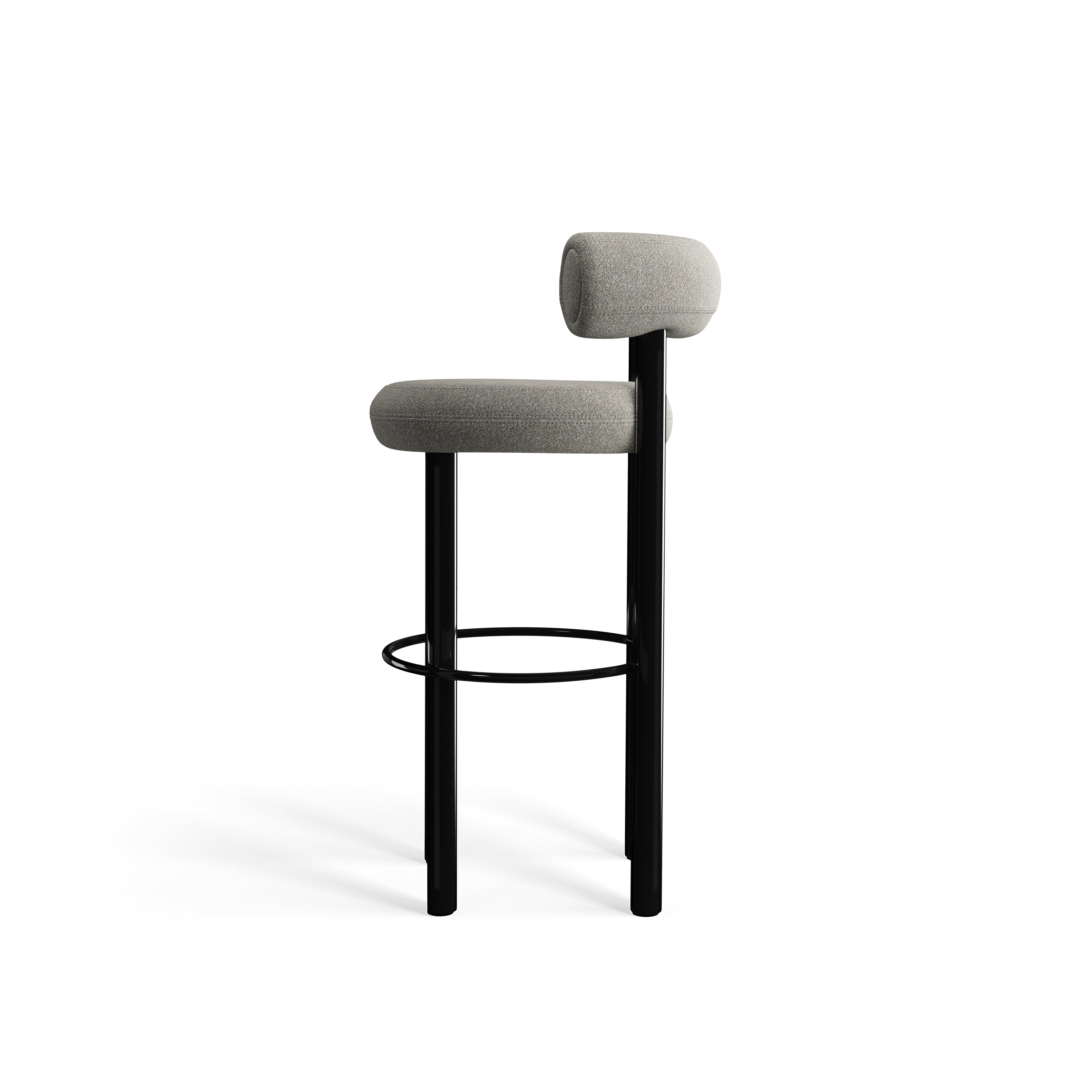 Barhocker Tom Dixon Fat Boucle clay