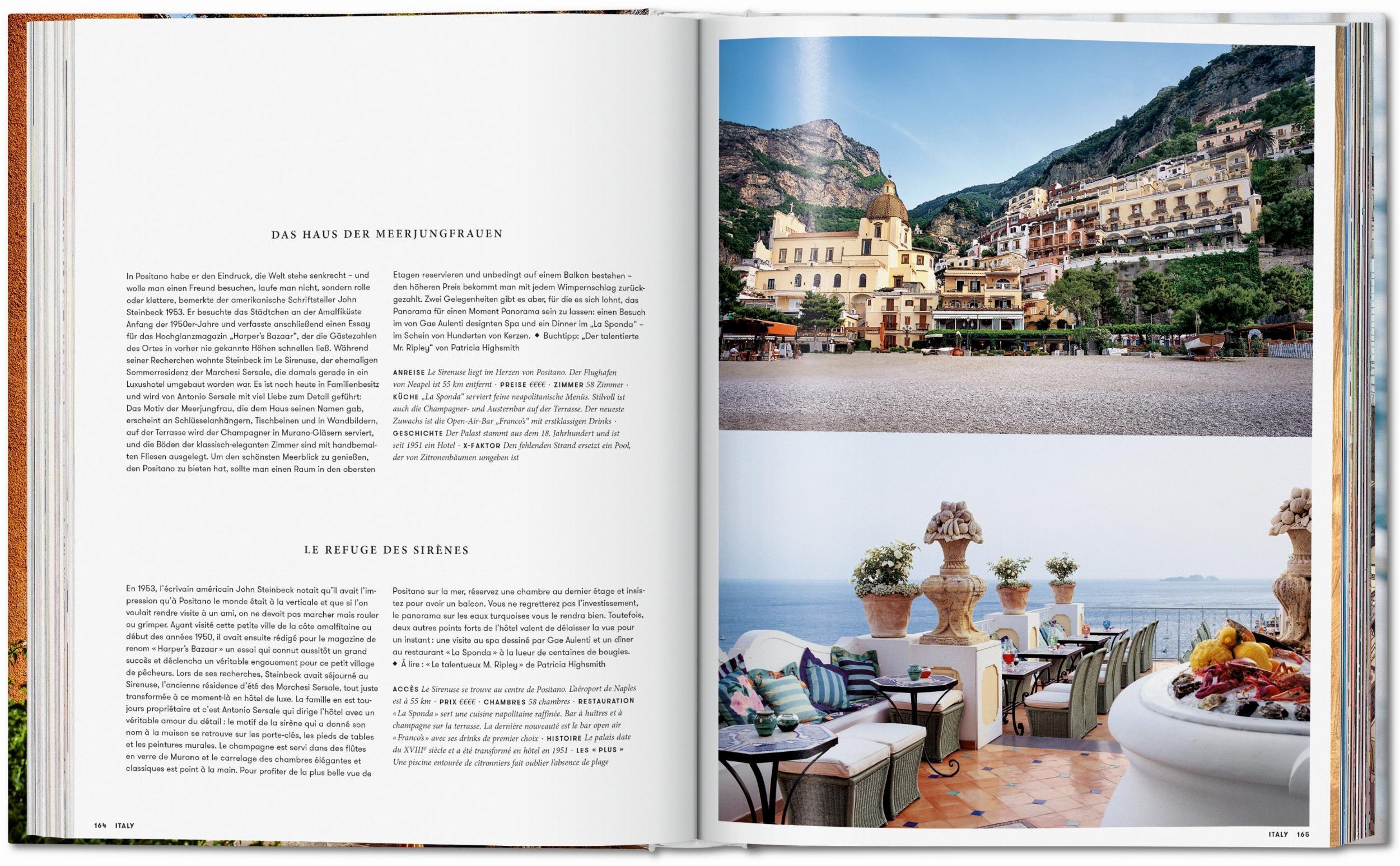 Inspirierende Hotelwelten voller Architektur, Design und mediterraner Reiseträume im Bildband.