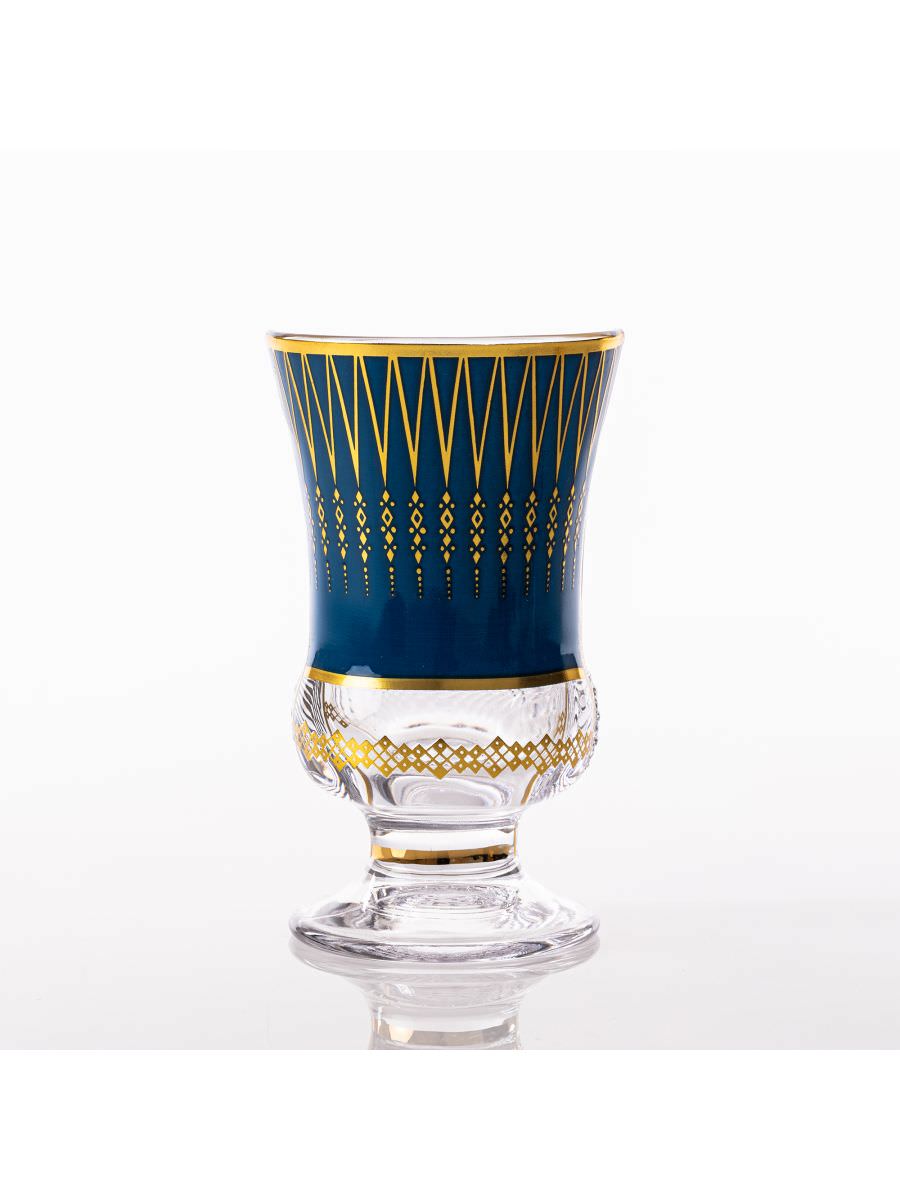 Trinkglas HYBRID-PANNOTIA blau-gold