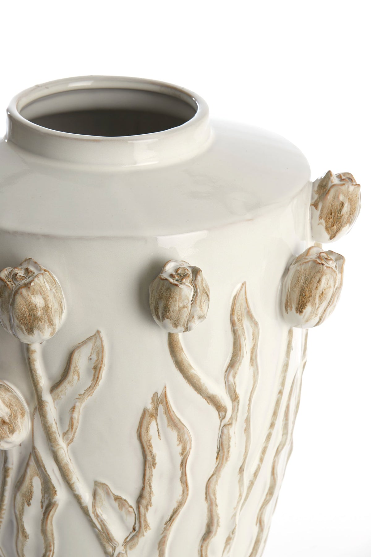 Vase JUANA crème von Light & Living