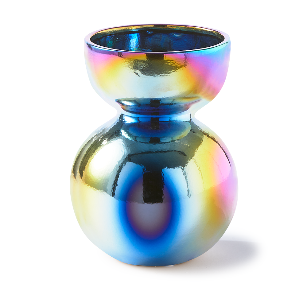 Vase BOOLB oily S mehrfarbig Pols Potten