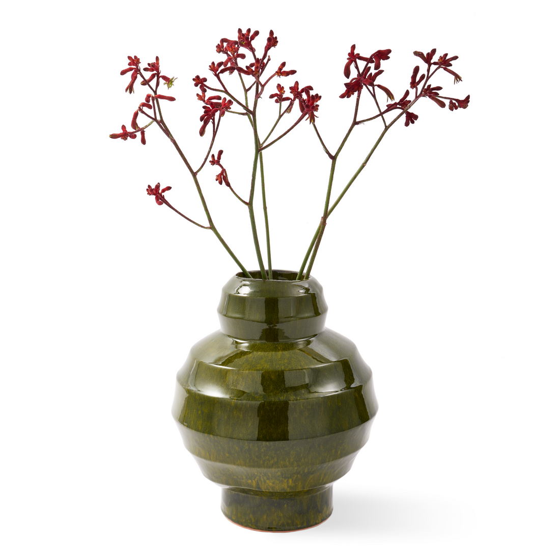 Detailaufnahme der Glasurstruktur des SUMO Vase