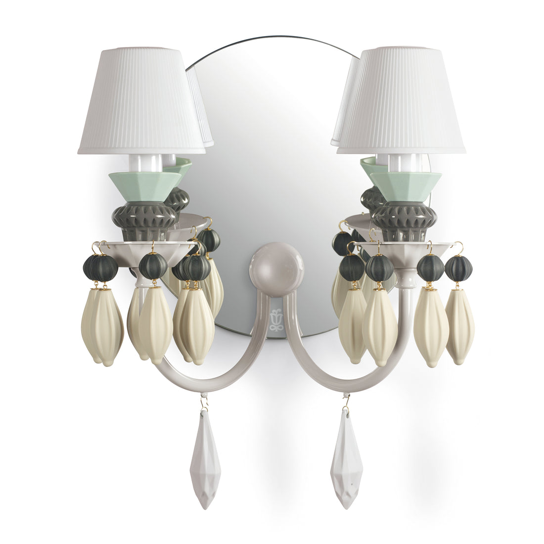 Wandleuchte BELLE DE NUIT in Schwarz von Lladró