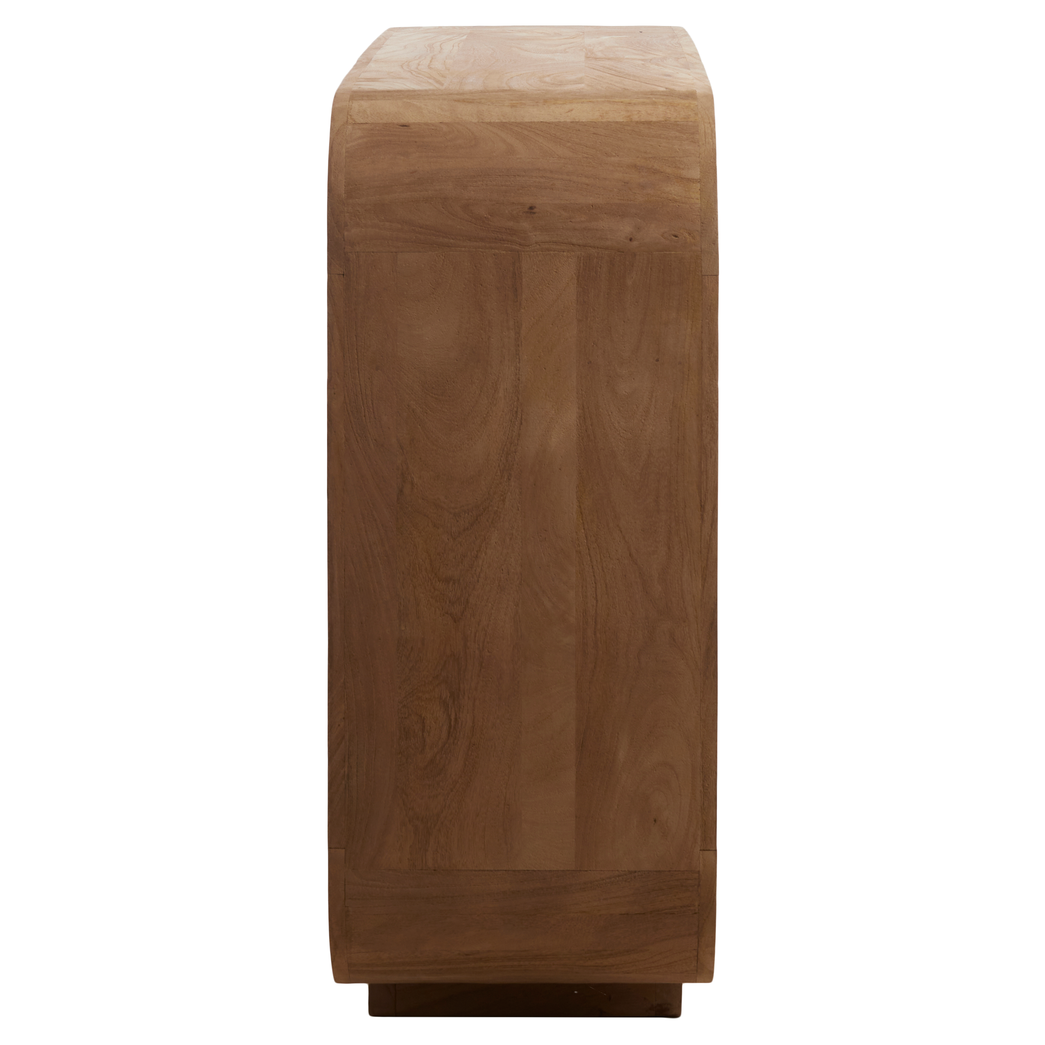 Designer-Lowboard mit abgerundeten Kanten von Light & Living
