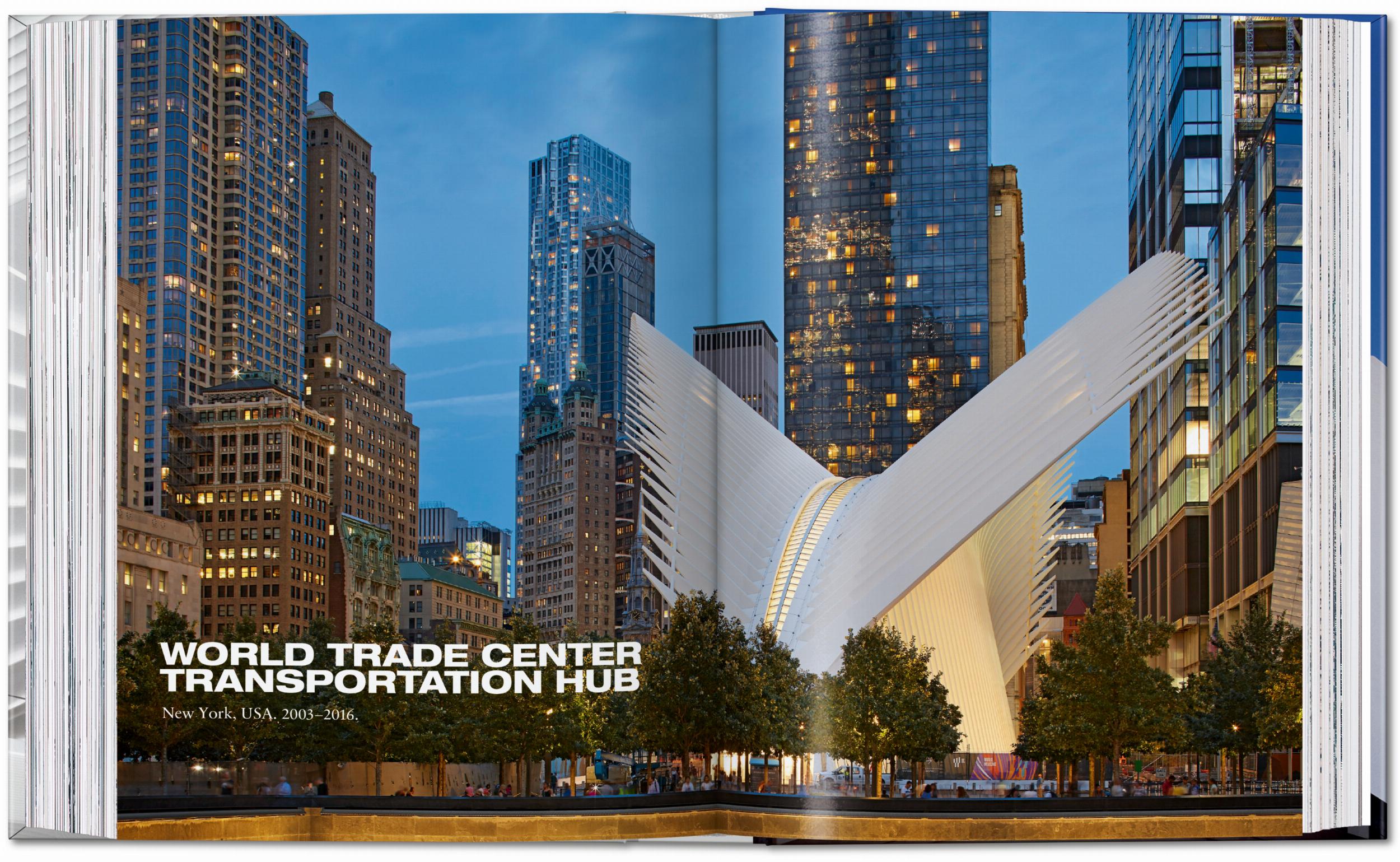 Bild vom World Trade Center im Buch