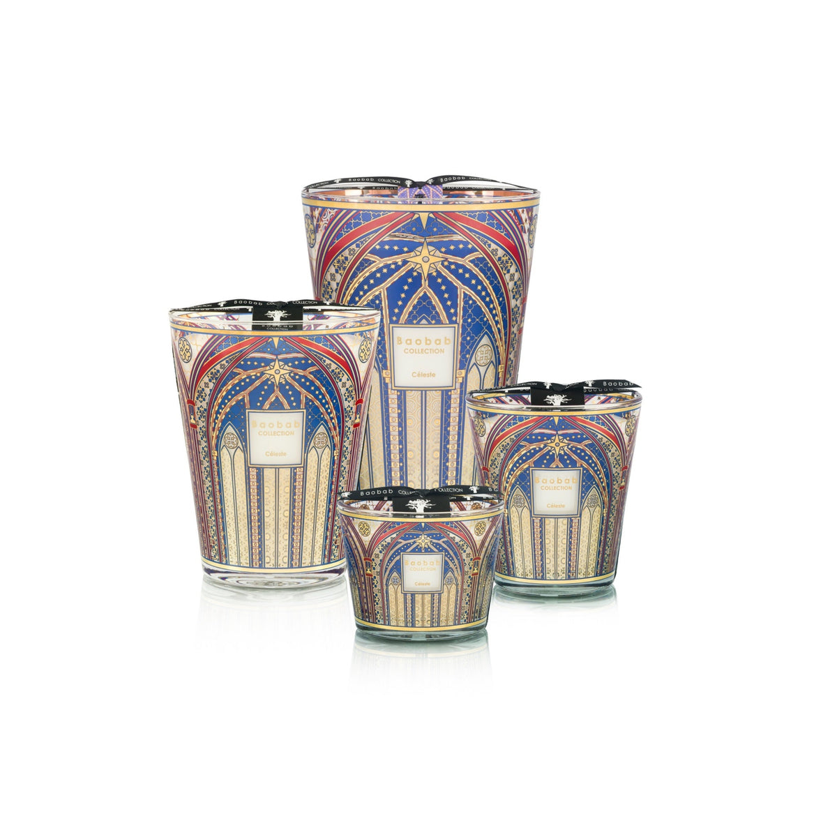 Baobab Collection Duftkerzen CELESTE Max 35 – Weihrauch, Zedernholz &amp; Amber