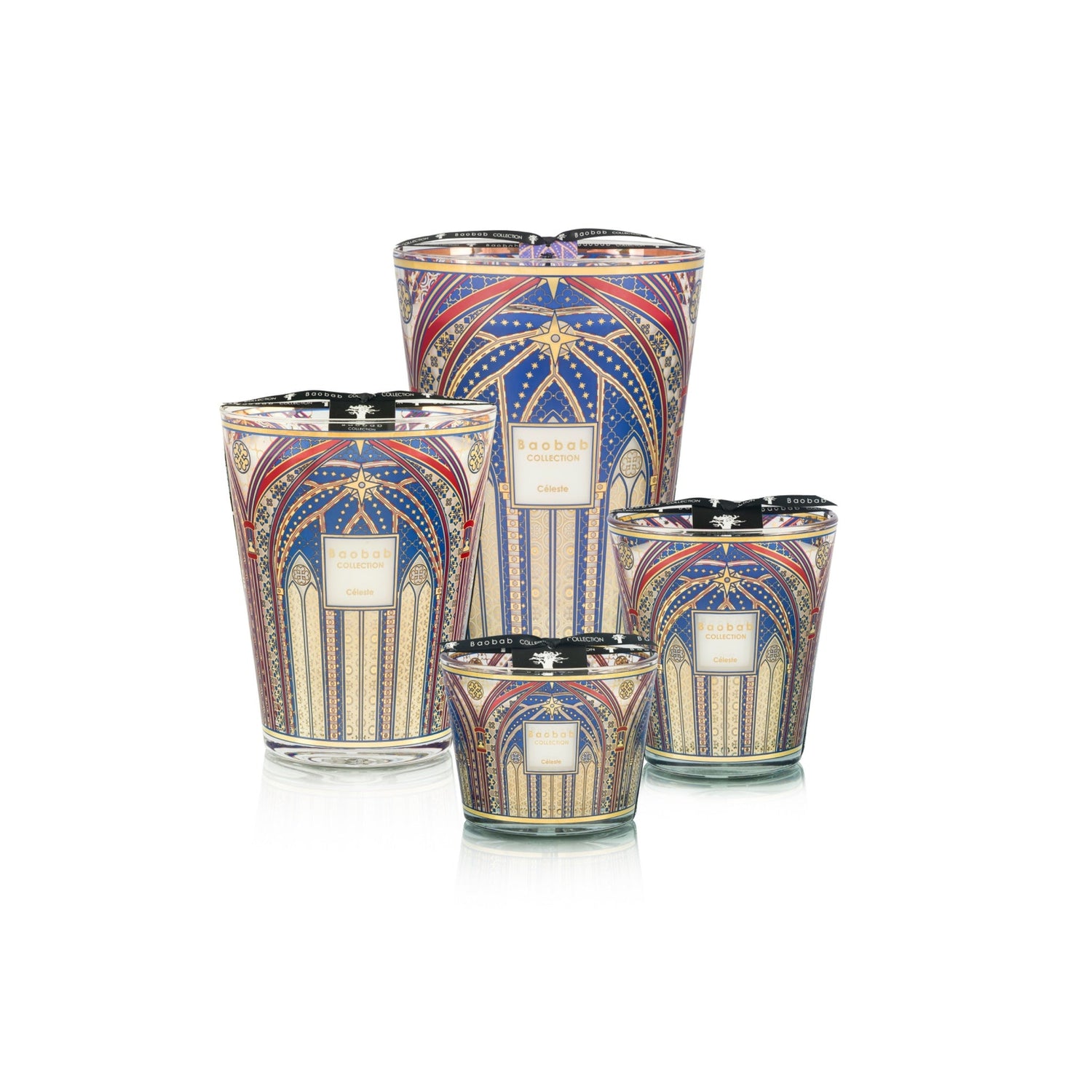 Baobab Collection Duftkerzen CELESTE Max 35 – Weihrauch, Zedernholz &amp; Amber