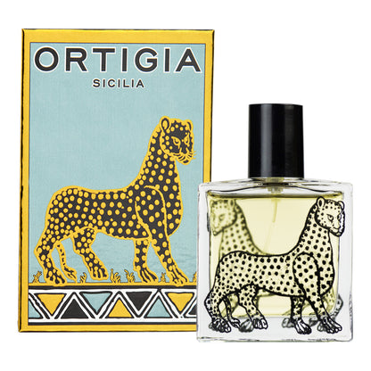 Luxuriöser Parfumflakon von Ortigia Sicilia – FLORIO Eau de Parfum 30ml mit floralen Noten und mediterranem Flair.

