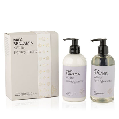 Hand &amp; Body Wash &amp; Lotion-Geschenkset / White Pomegranate