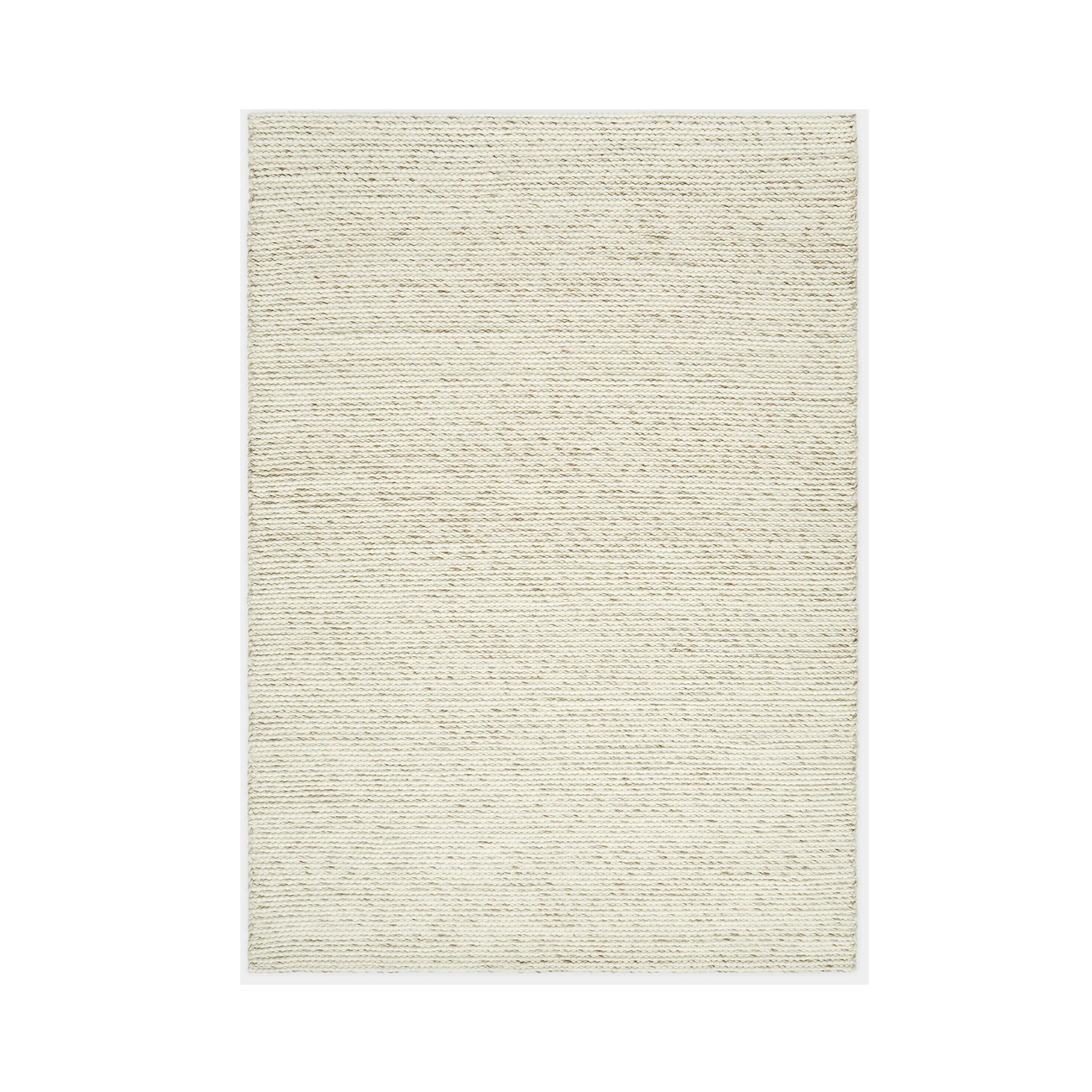 Loopy rug texture detail zweifarbige Wollpunkte und weiche Melange Struktur