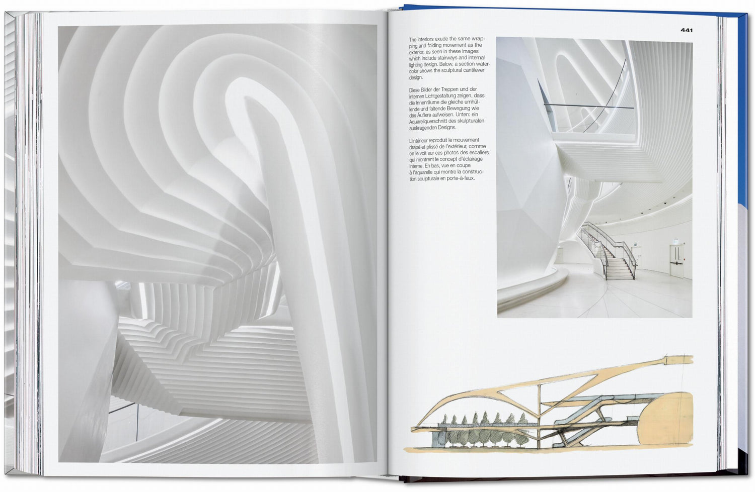 Modernen Innendesign in der Architektur in weiß