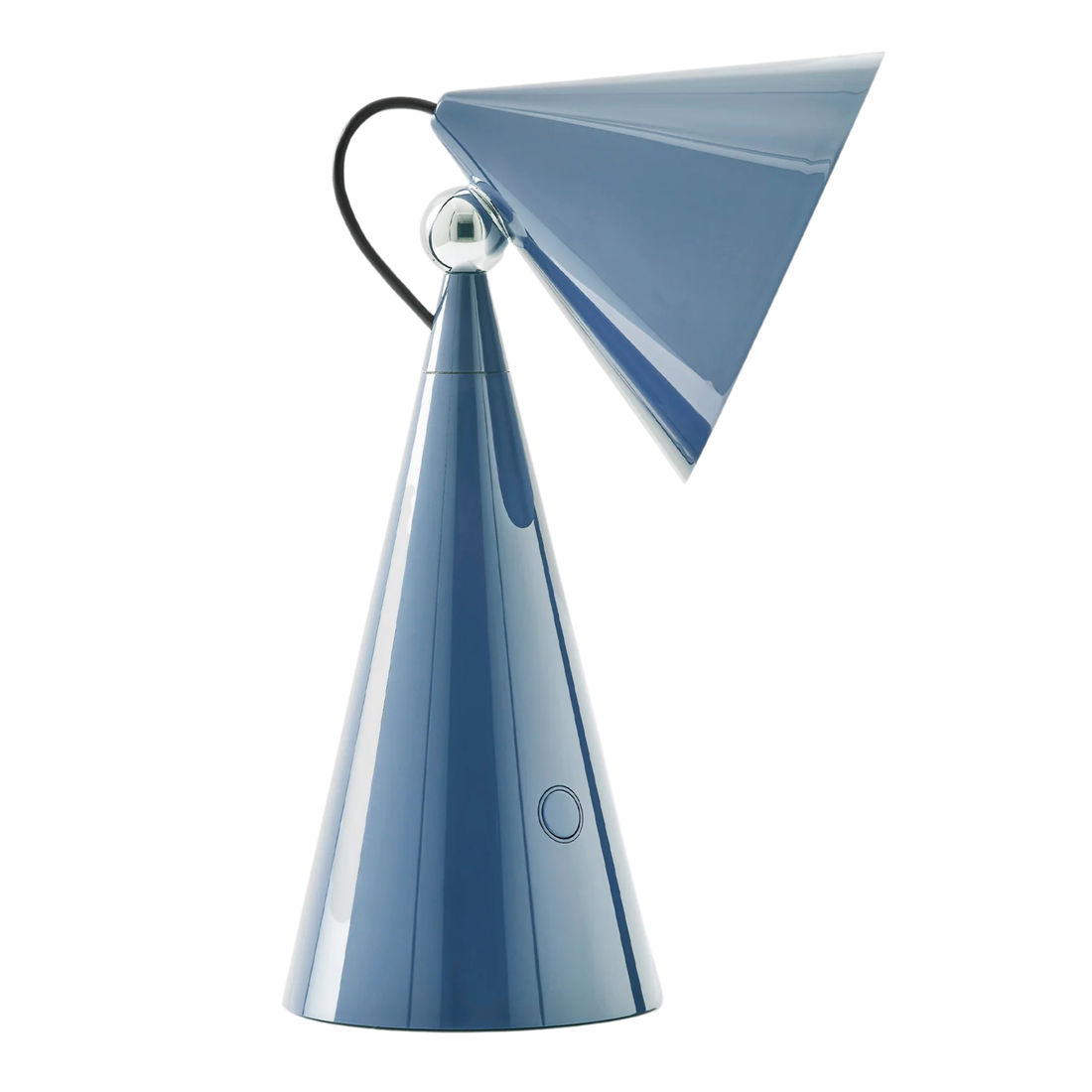 Blaue Tischleuchte von Tom Dixon