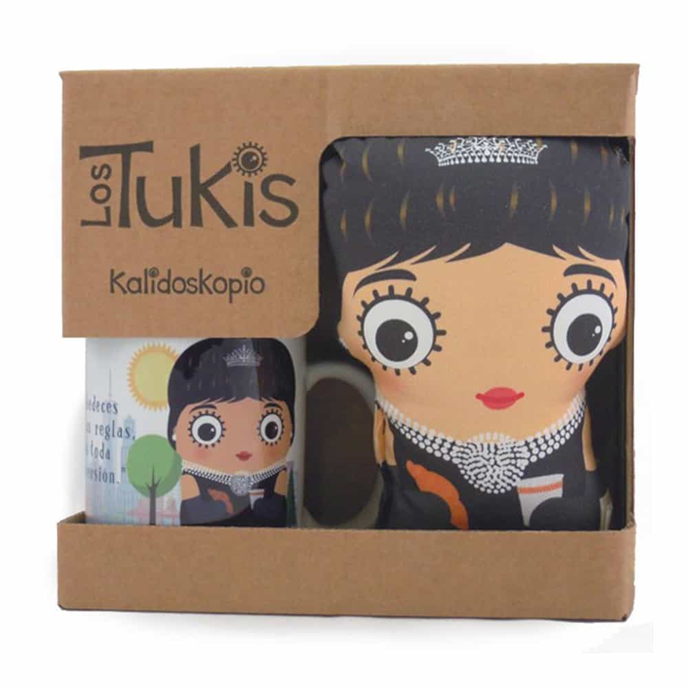 TAZA &amp; TUKI KALIDOSKOPIO Set Audrey Hepburn