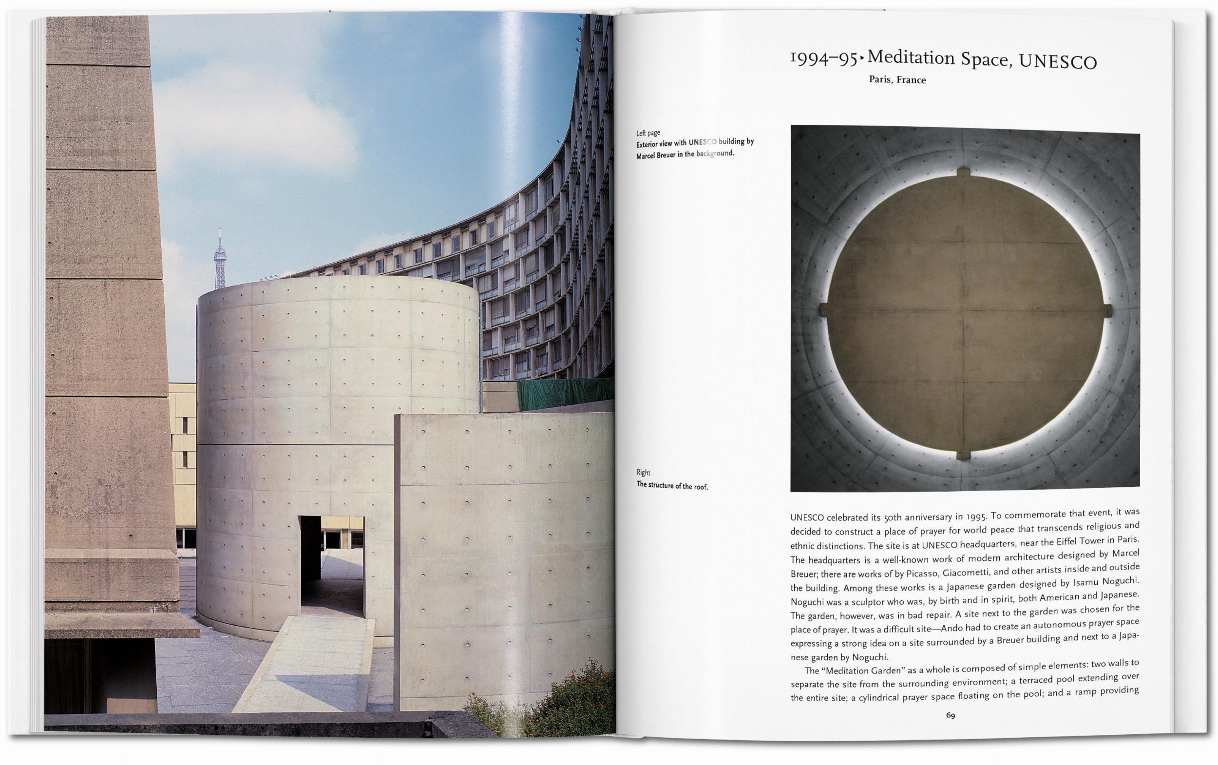 Tadao Ando und Meditation Space in Paris