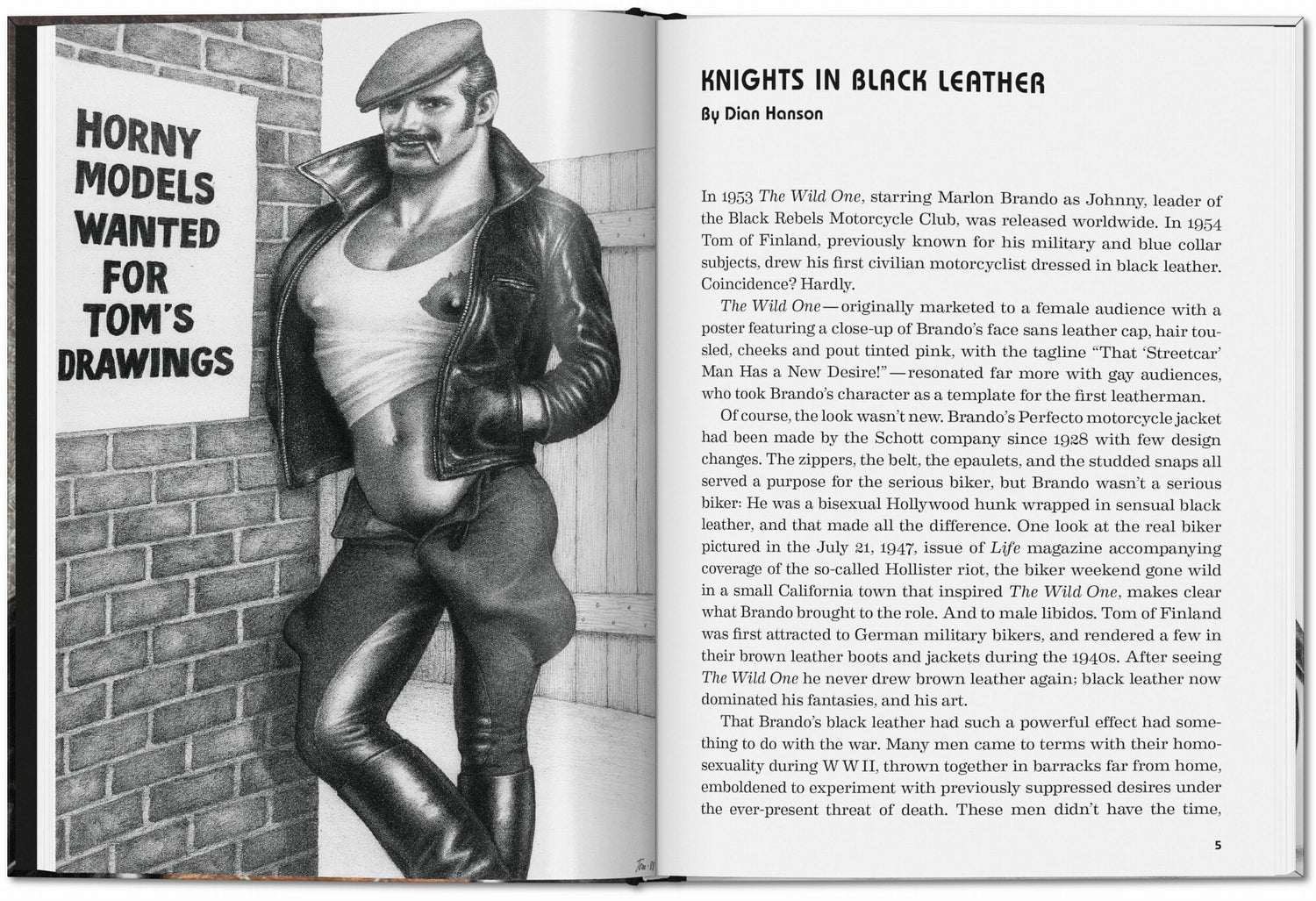 Hypermaskuline Biker Figuren aus der Physique Pictorial Reihe von Tom of Finland