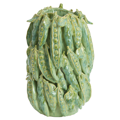 Mintgrüne Keramikvase "FABA" von Light &amp; Living
