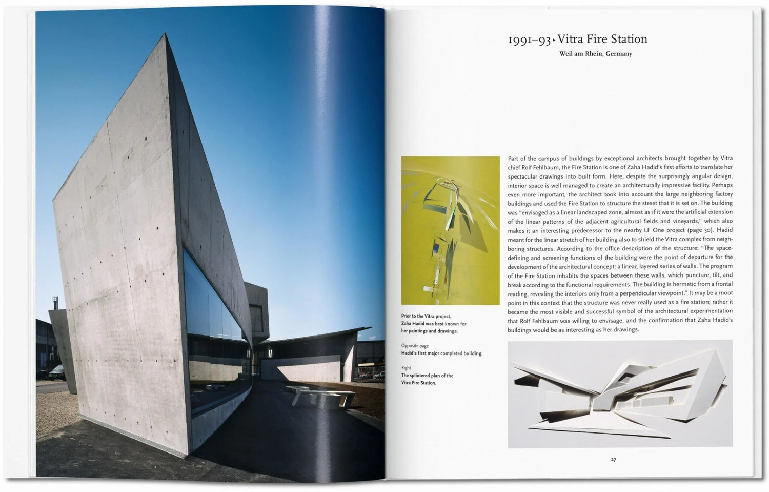 Vitra Fire Station von Zaha Hadid