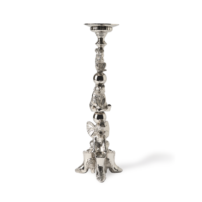 Kerzenständer ANIMAL silber Pols Potten