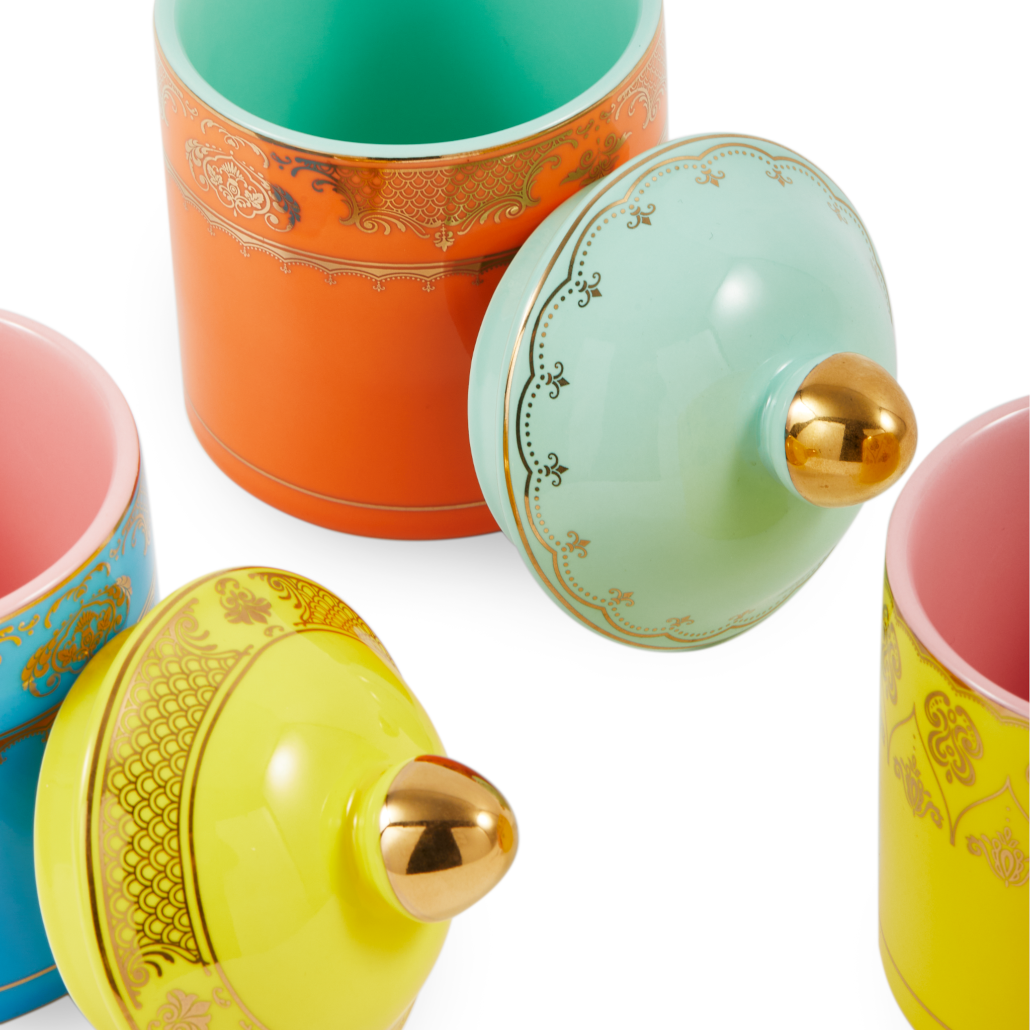 Dekorative Aufbewahrung Grandpa Jar - S aus Porzellan