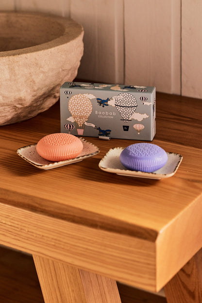 Baobab Collection – Geschenkbox Seife Women &amp; Gentlemen (2 x 150 g)