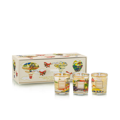 Trio Travel Duftkerzen „Cap vers le Sud“ der Marke baobab