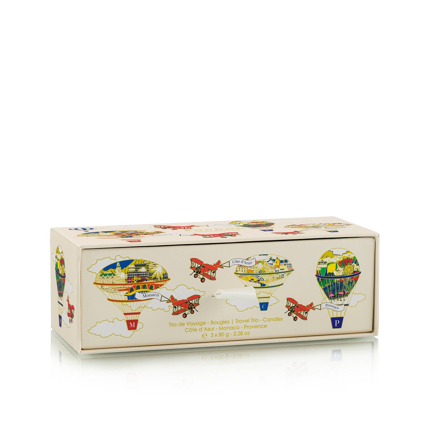 Trio Travel Duftkerzen „Cap vers le Sud“ der Marke baobab
