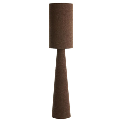 Stehleuchte Ø38x180 cm MICKY bouclé braun im modernen Design