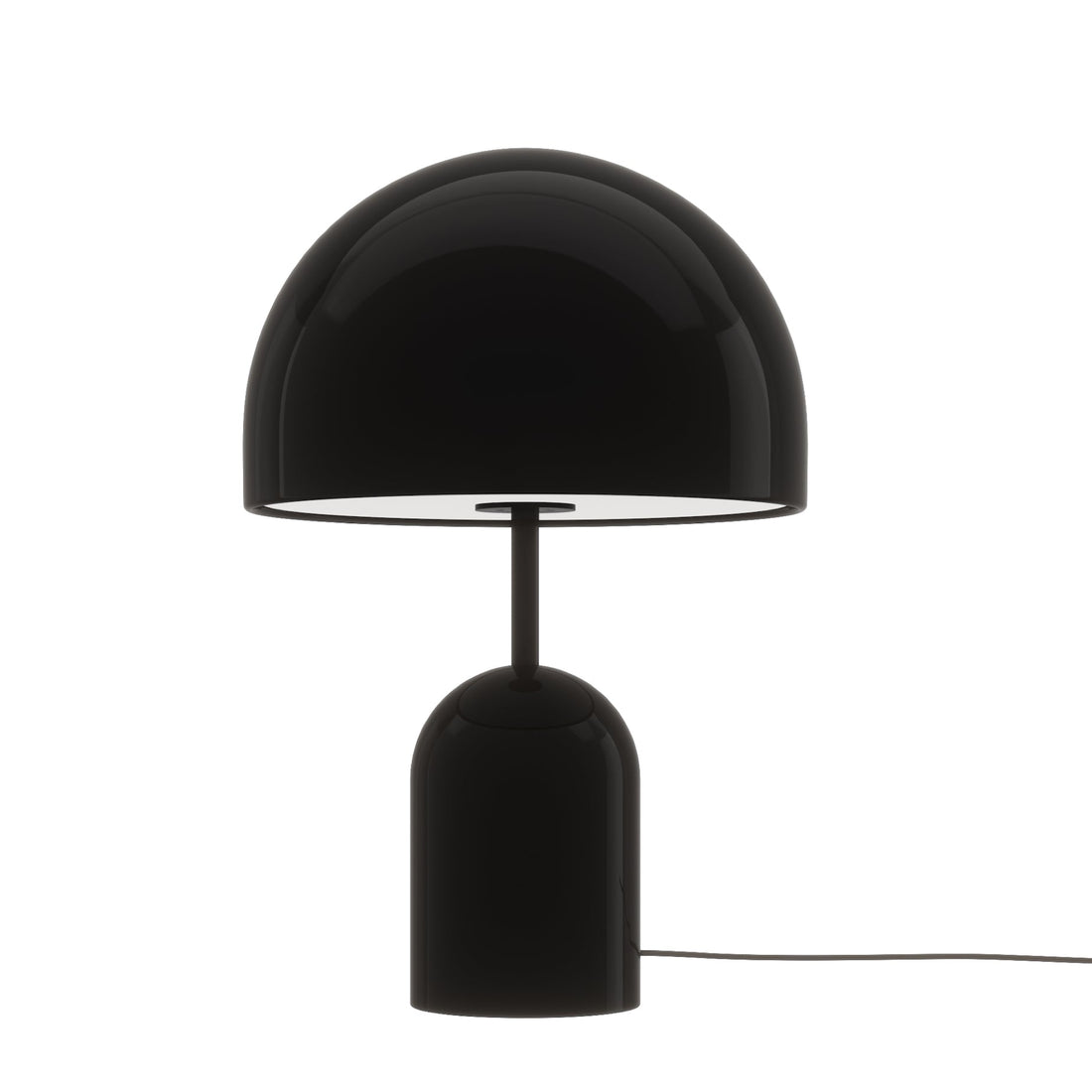 Bell Table Light in High-Gloss Black - Tom Dixon