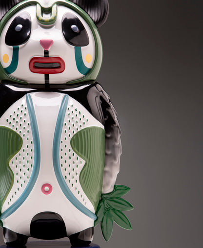 BERNARDO PANDA - Keramikskulptur von Bosa