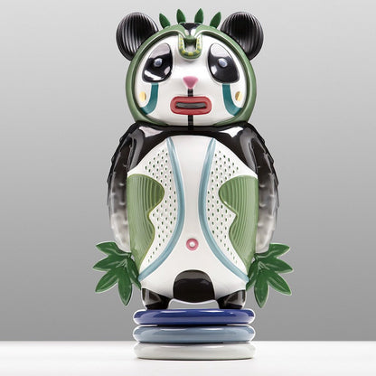 BERNARDO PANDA - Keramikskulptur von Bosa