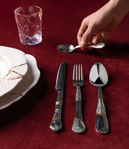 Luxuriöses Kintsugi Cutlery Set für modernes Tischambiente