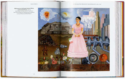 Self-portrait on the border between Mexico and the United States von Frida Kahlo