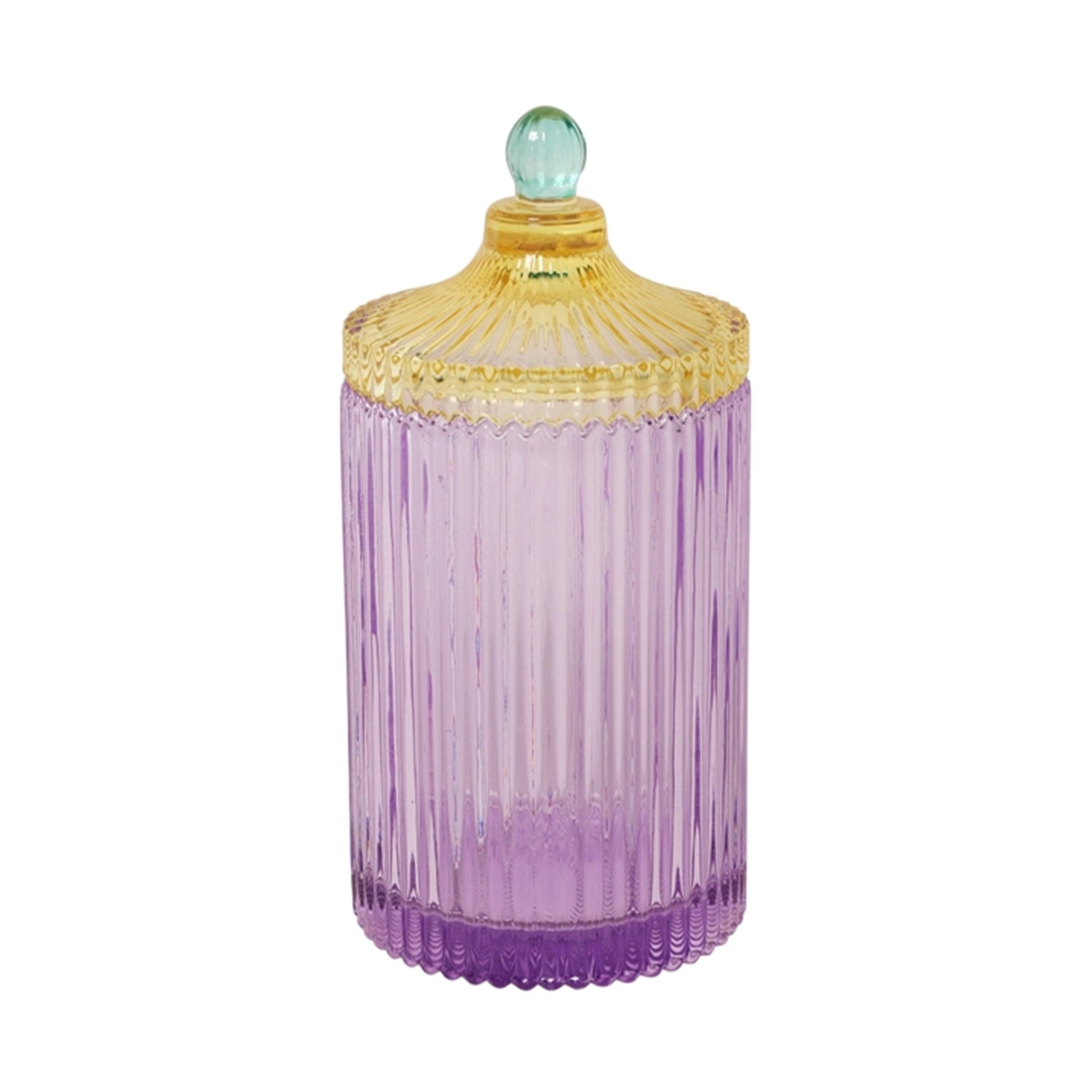 Bonbonniere SUNSET BLOOM in Violett/Gelb von AU Maison