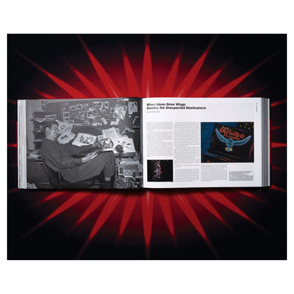Markantes Coverdesign in Rot-Schwarz mit Mickey Mouse

