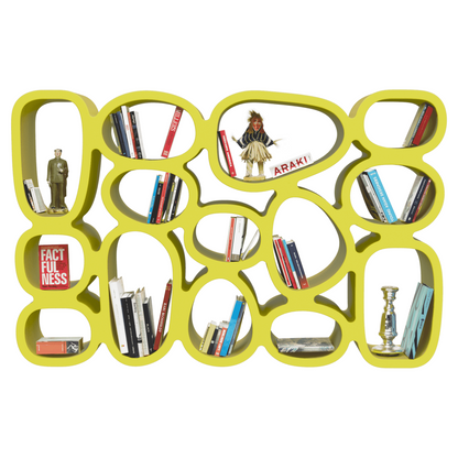 KOIBUCHI Regal in Senfgelb aus robustem Polyethylen