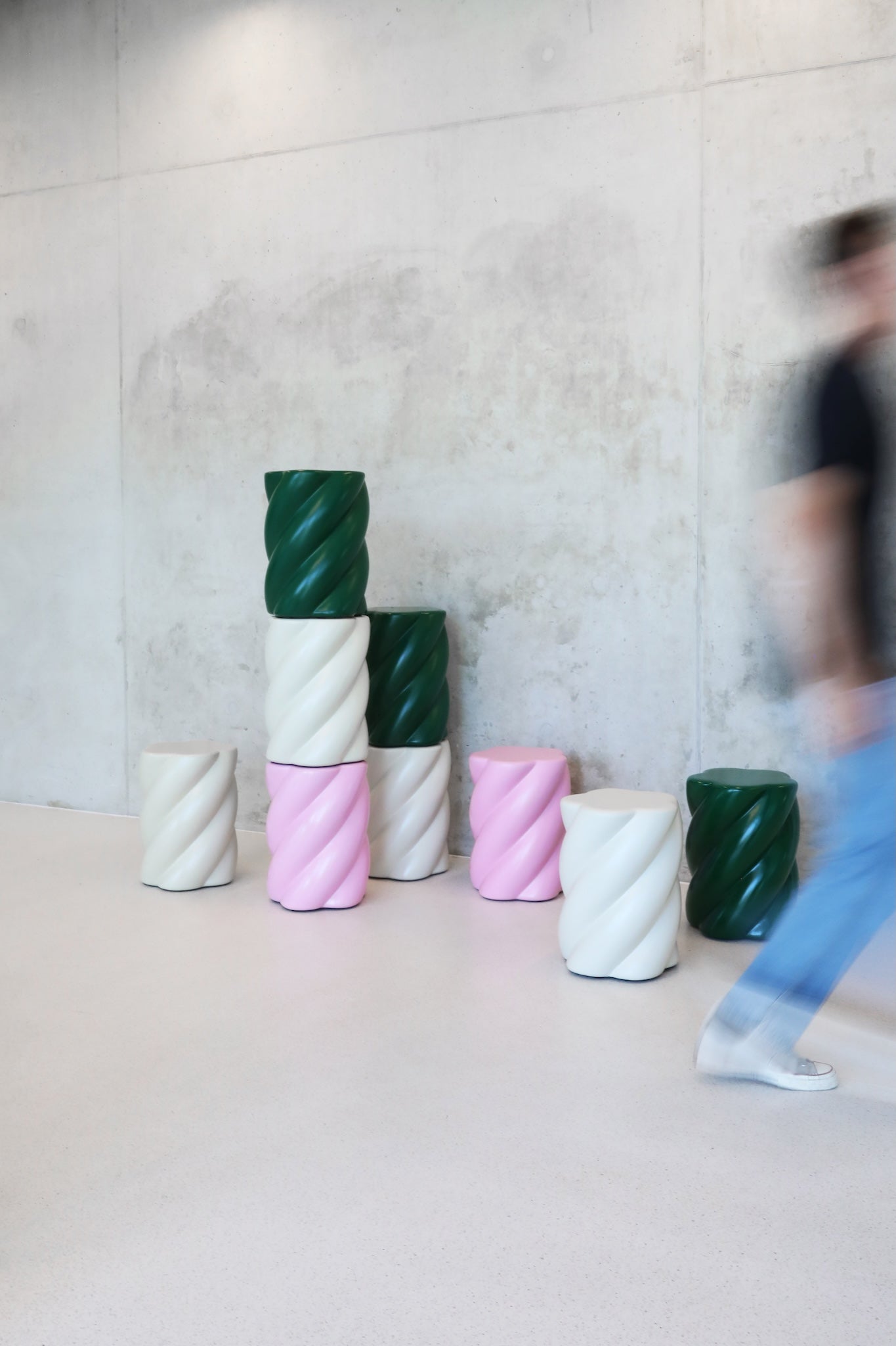 Marshmallow von &amp;k Amsterdam - Design Stool