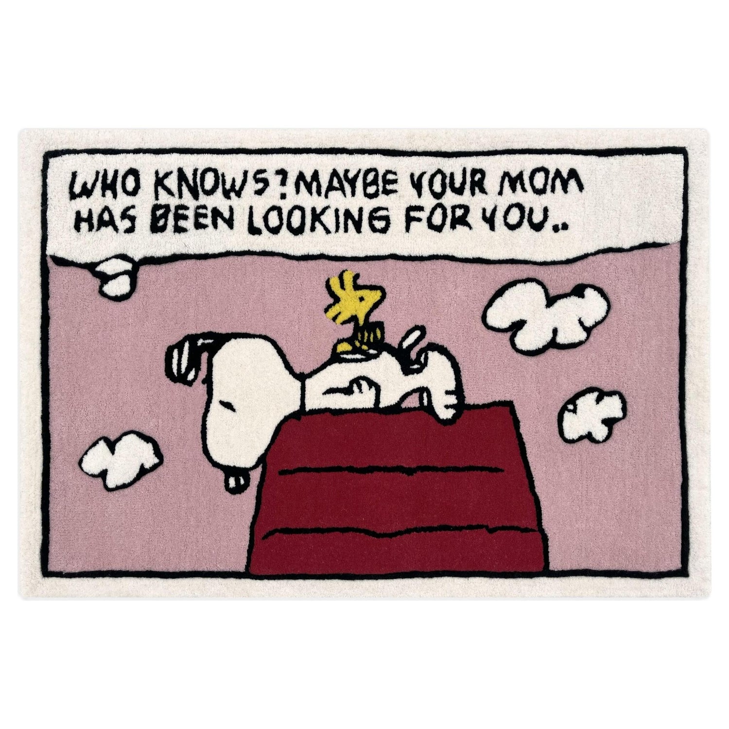 Peanuts Teppich Comic Mom für das Kinderzimmer