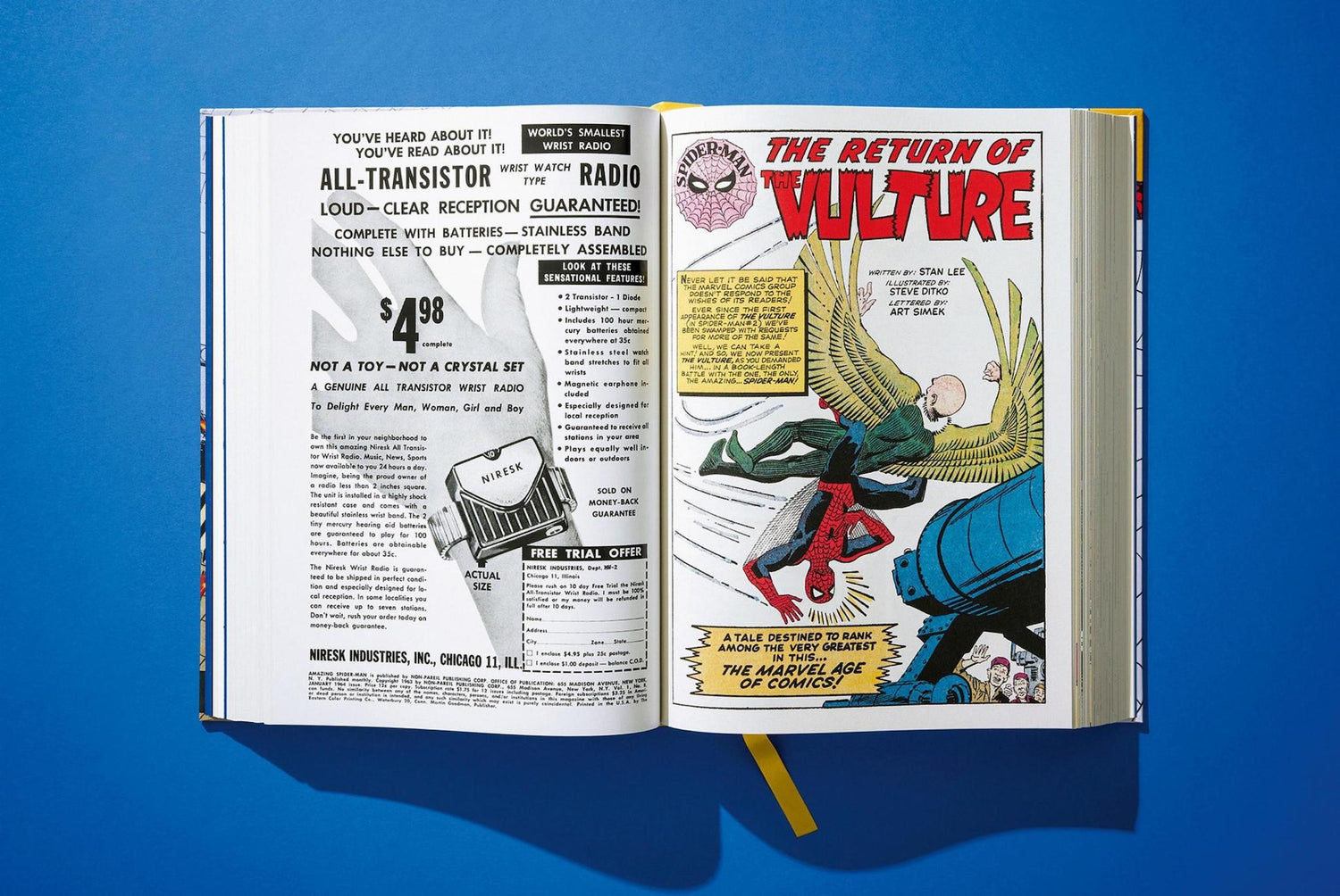 Biblioteca de cómics de Marvel. Hombre Araña. Vol. 1. 1962-1964 XXL