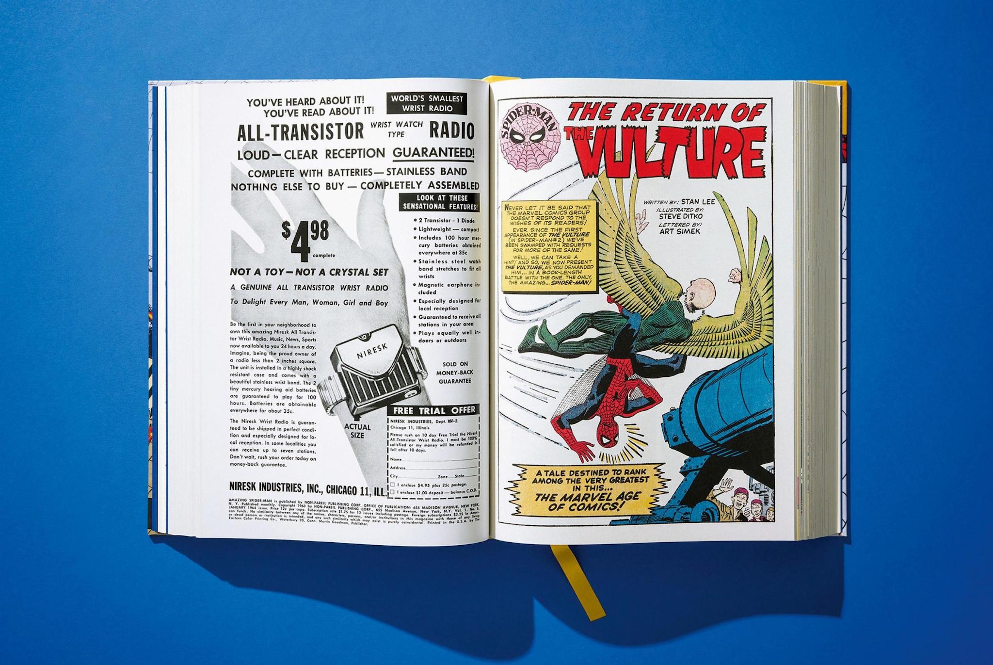 Biblioteca de cómics de Marvel. Hombre Araña. Vol. 1. 1962-1964 XXL