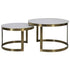 Cochtisch PERLATO Marmor Bronze