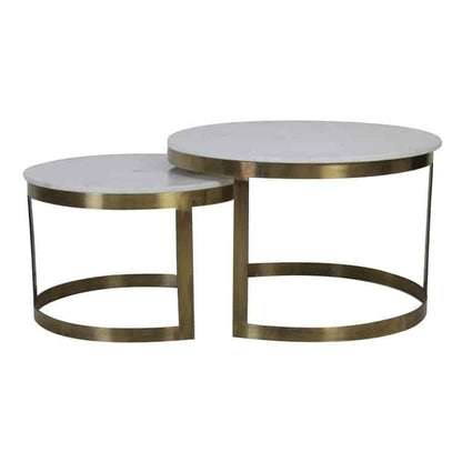 Cochtisch PERLATO Marmor Bronze