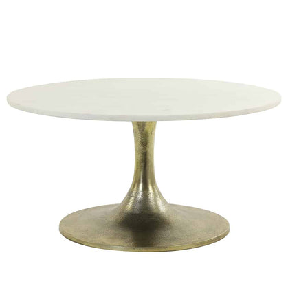 Couchtisch RICKERD weiß antik bronze Light and Living