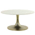 Couchtisch RICKERD weiß antik bronze Light and Living