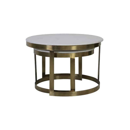 Cochtisch PERLATO Marmor Bronze