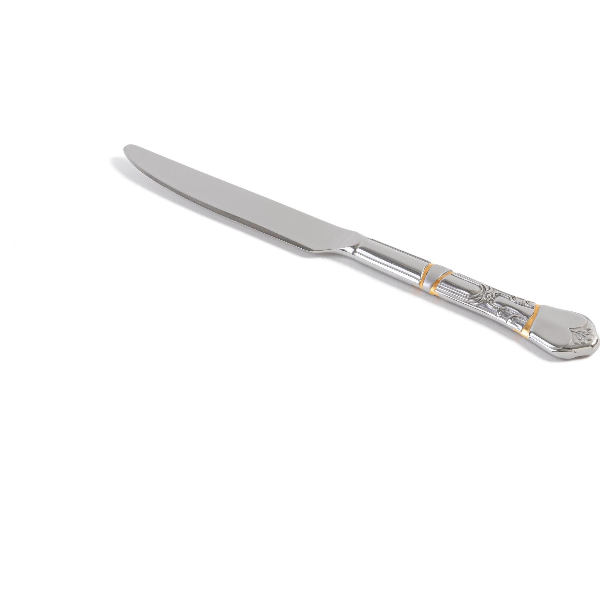 Modernes Kintsugi Cutlery Set aus Edelstahl und Gold