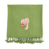 Playa Palm Tree Decke – bestickte Design-Wohndecke aus Kamelhaar & Wolle