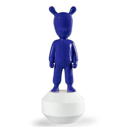 Deko Skulptur THE GUEST der Marke Lladró in Indigo Blau small