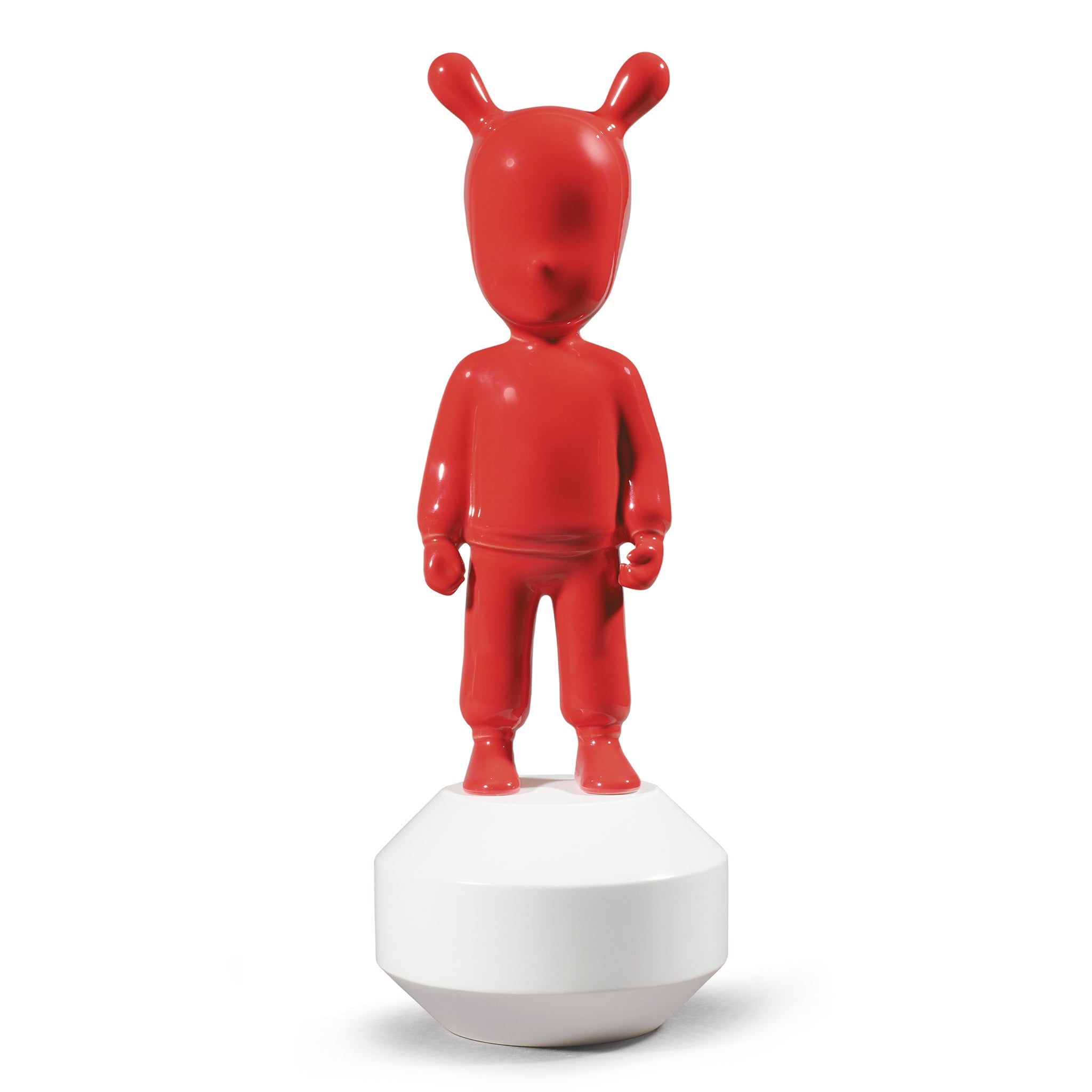 Deko Skulptur THE GUEST der Marke Lladró in Rot small