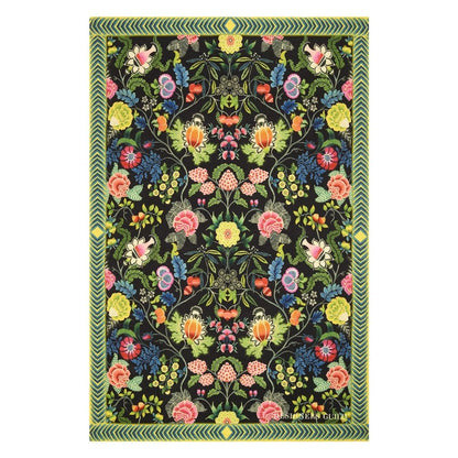 Merinowolldecke BROCART DECORATIF NOIR von Designers Guild