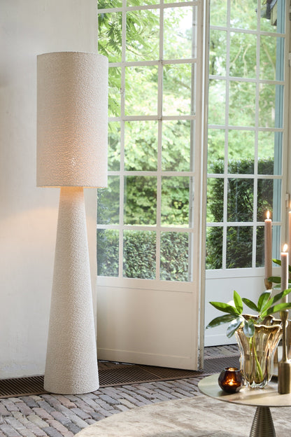 Elegante Stehleuchte Ø38x180 cm MICKY sand als Designhighlight